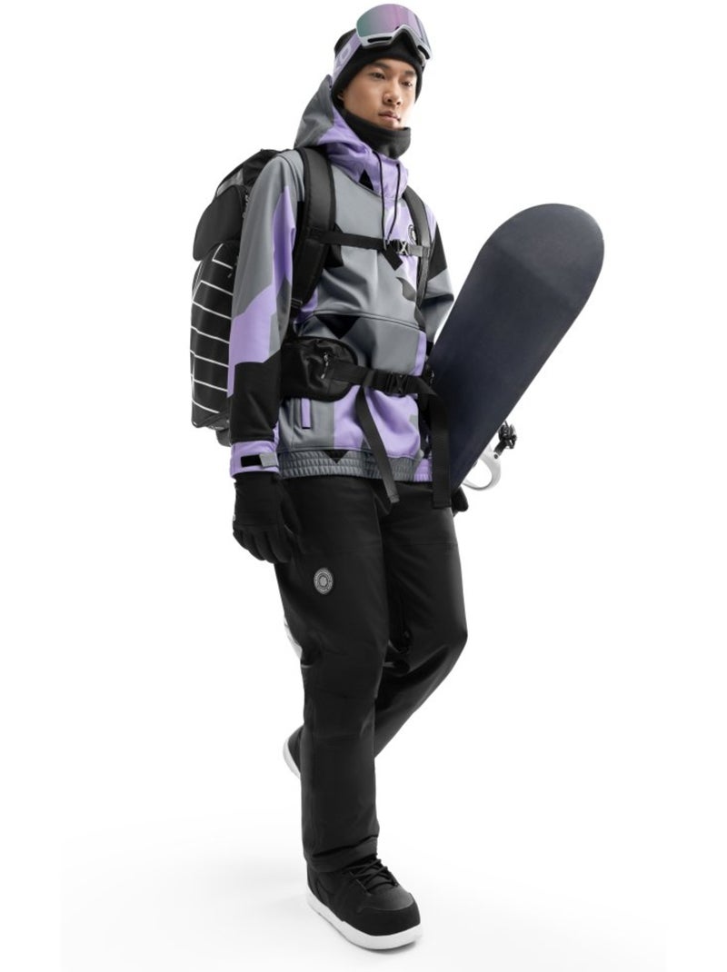 Casaco de snowboard para homem Lavanda - Kiabi
