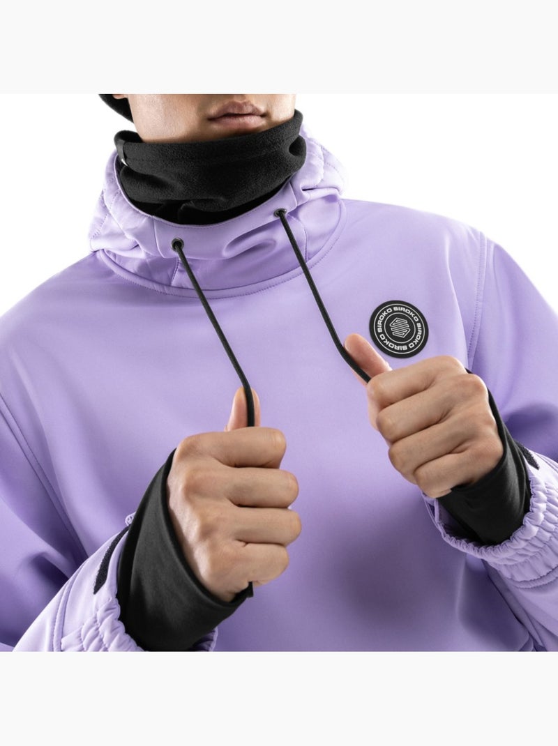 Casaco de snowboard para homem Lavanda - Kiabi