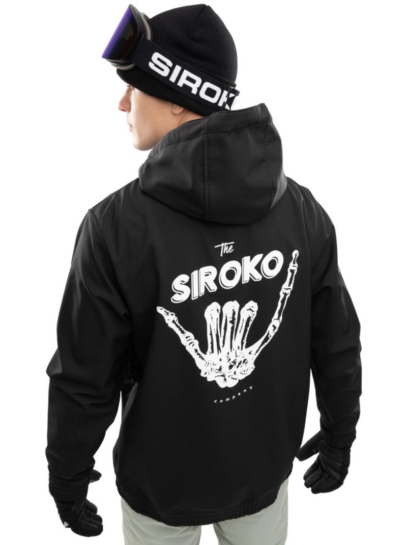 Casaco de snowboard para homem Preto - Kiabi