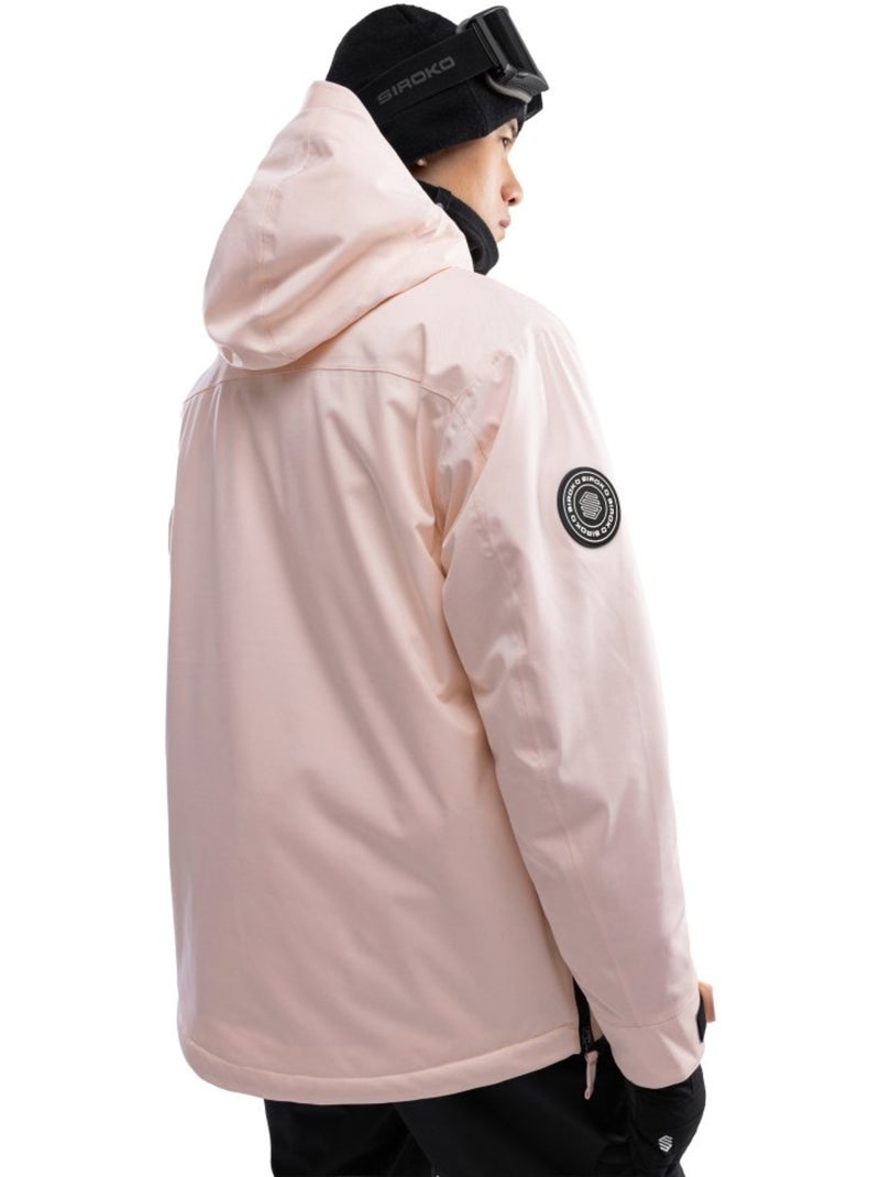 Casaco de snowboard para homem Rosa - Kiabi