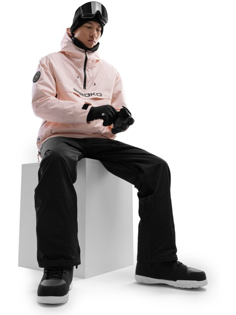 Casaco de snowboard para homem Rosa - Kiabi