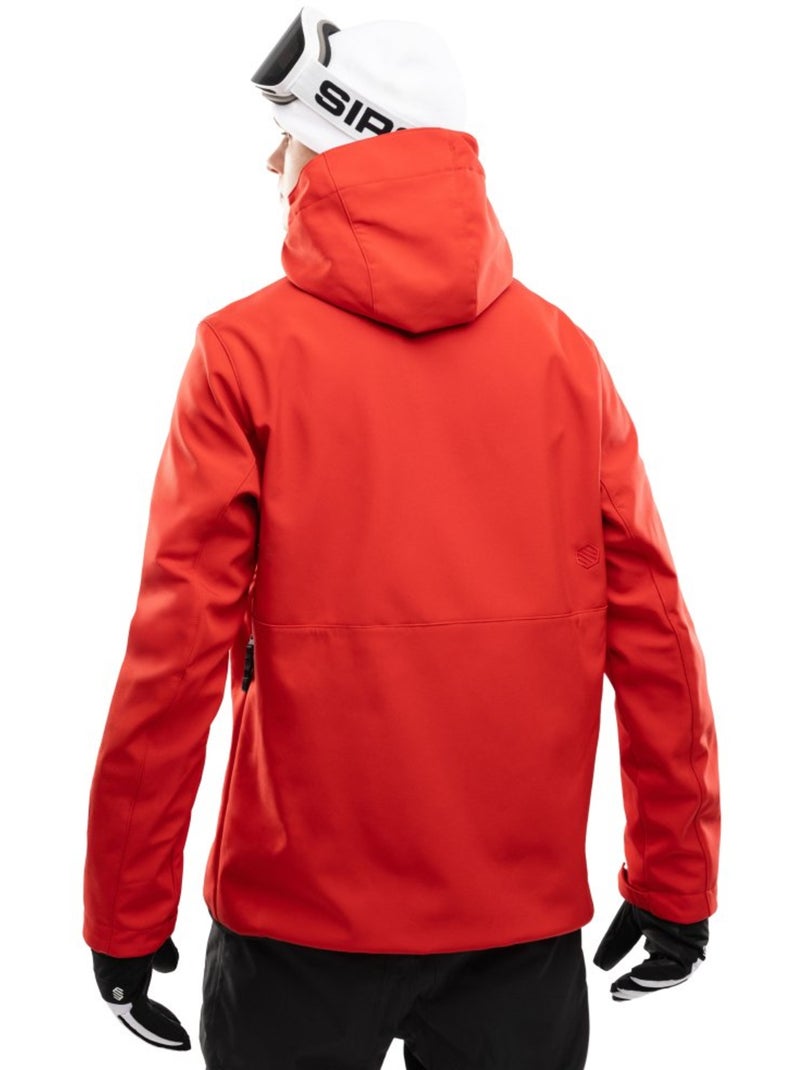 Casaco de snowboard para homem Vermelho - Kiabi