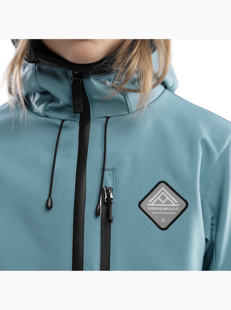 Casaco de snowboard para mulher Azul-petróleo - Kiabi