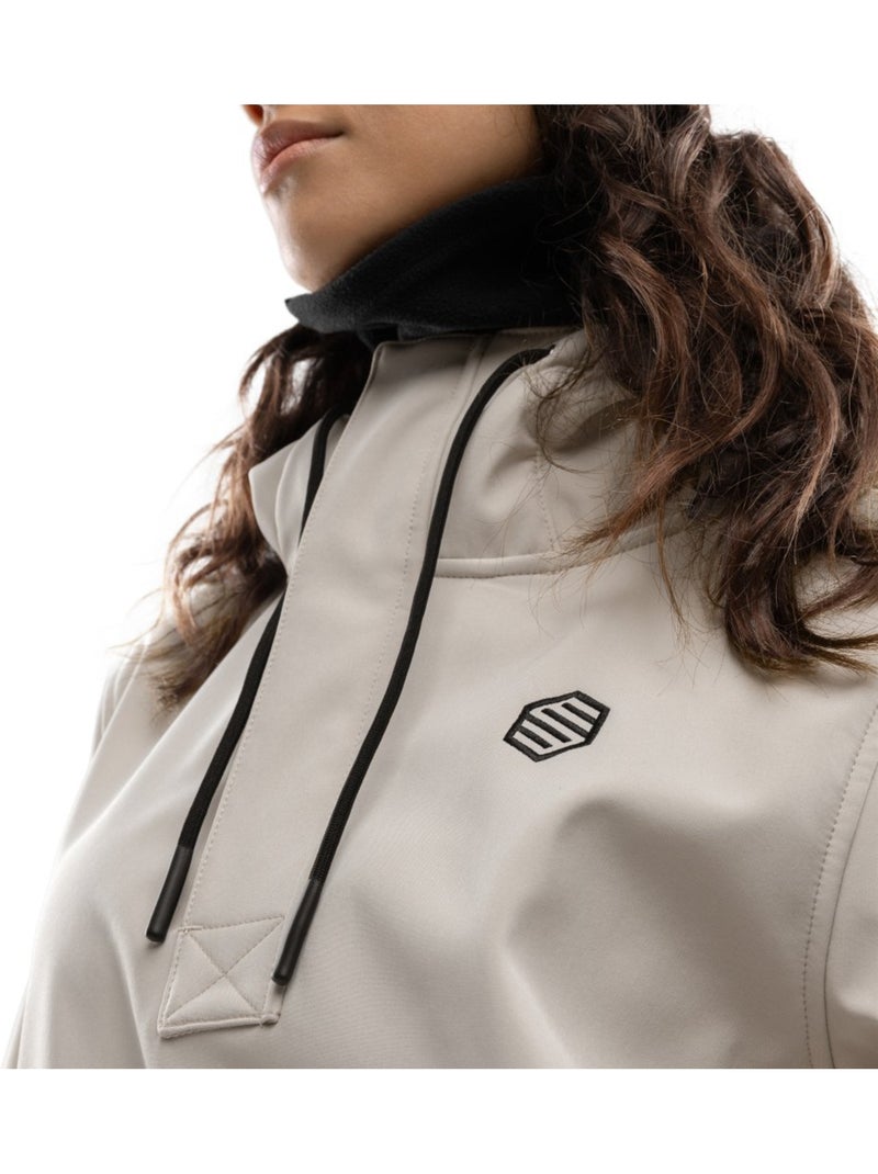 Casaco de snowboard para mulher Bege - Kiabi