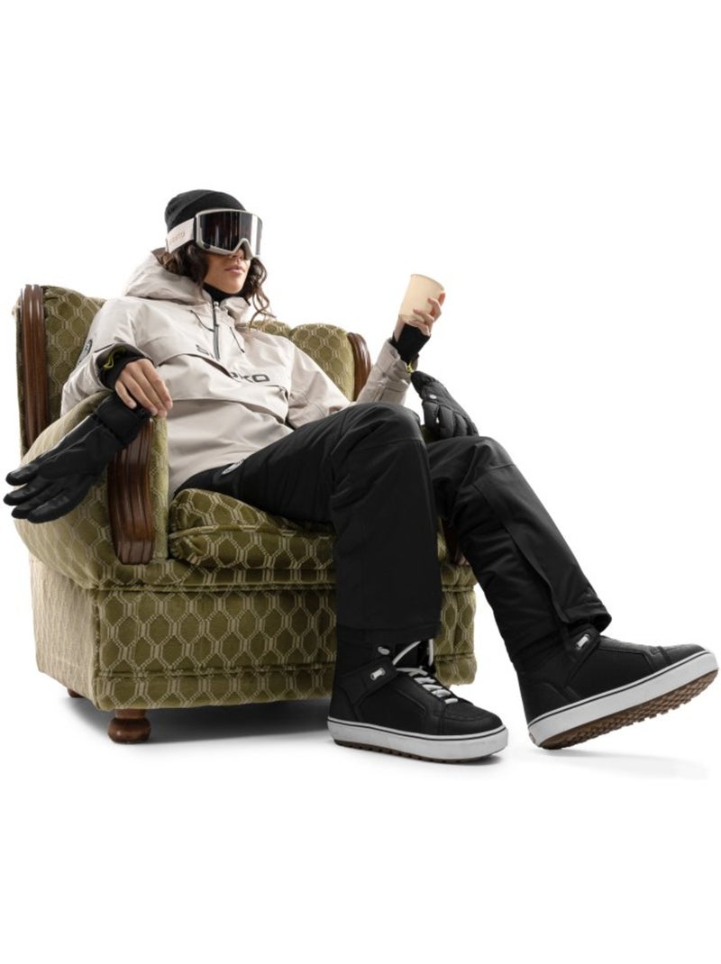 Casaco de snowboard para mulher Bege - Kiabi