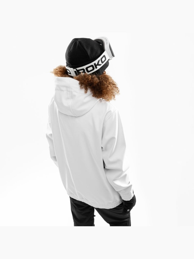 Casaco de snowboard para mulher Branco - Kiabi