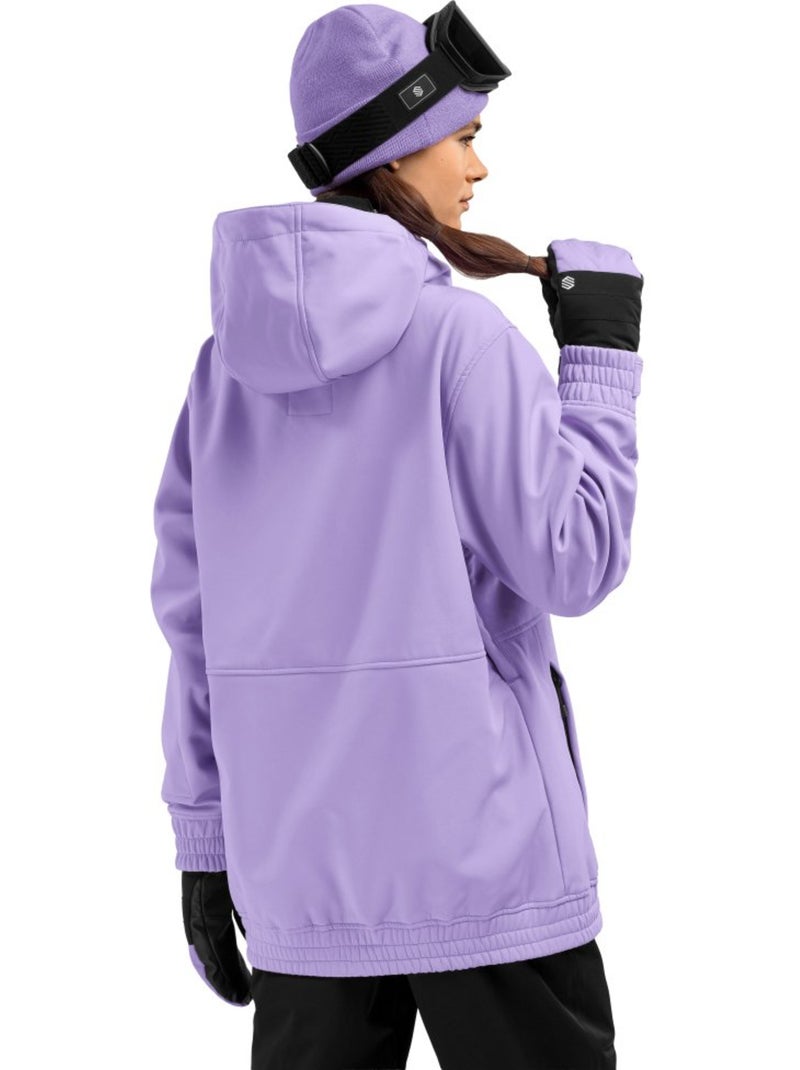 Casaco de snowboard para mulher Lavanda - Kiabi