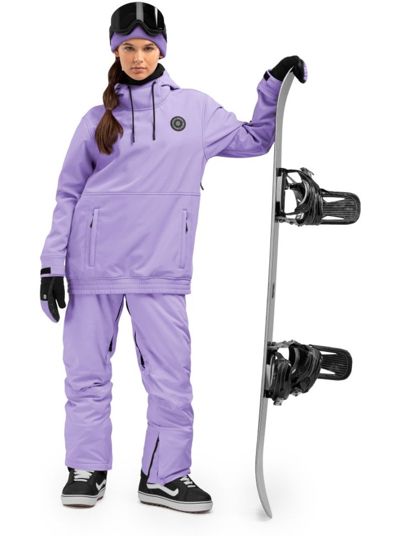 Casaco de snowboard para mulher Lavanda - Kiabi