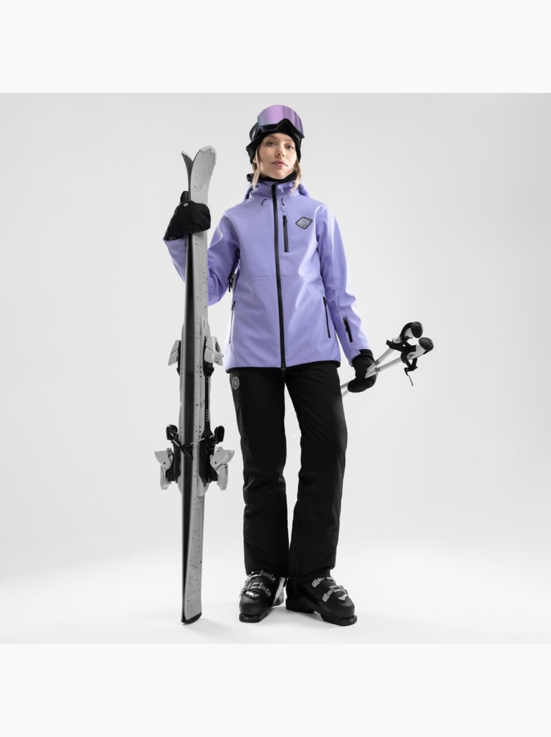 Casaco de snowboard para mulher Lavanda - Kiabi