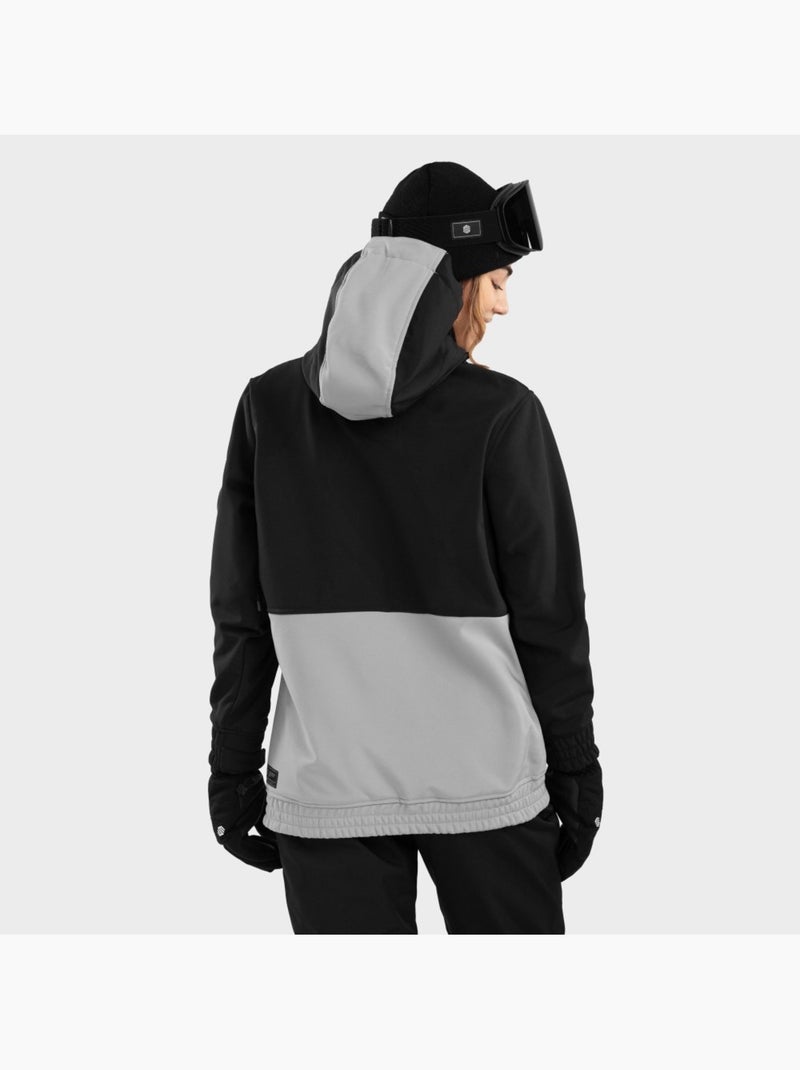 Casaco de snowboard para mulher Preto - Kiabi