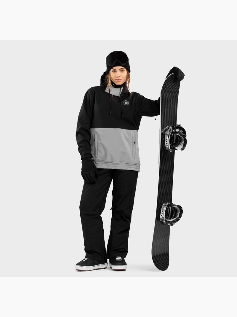 Casaco de snowboard para mulher Preto - Kiabi