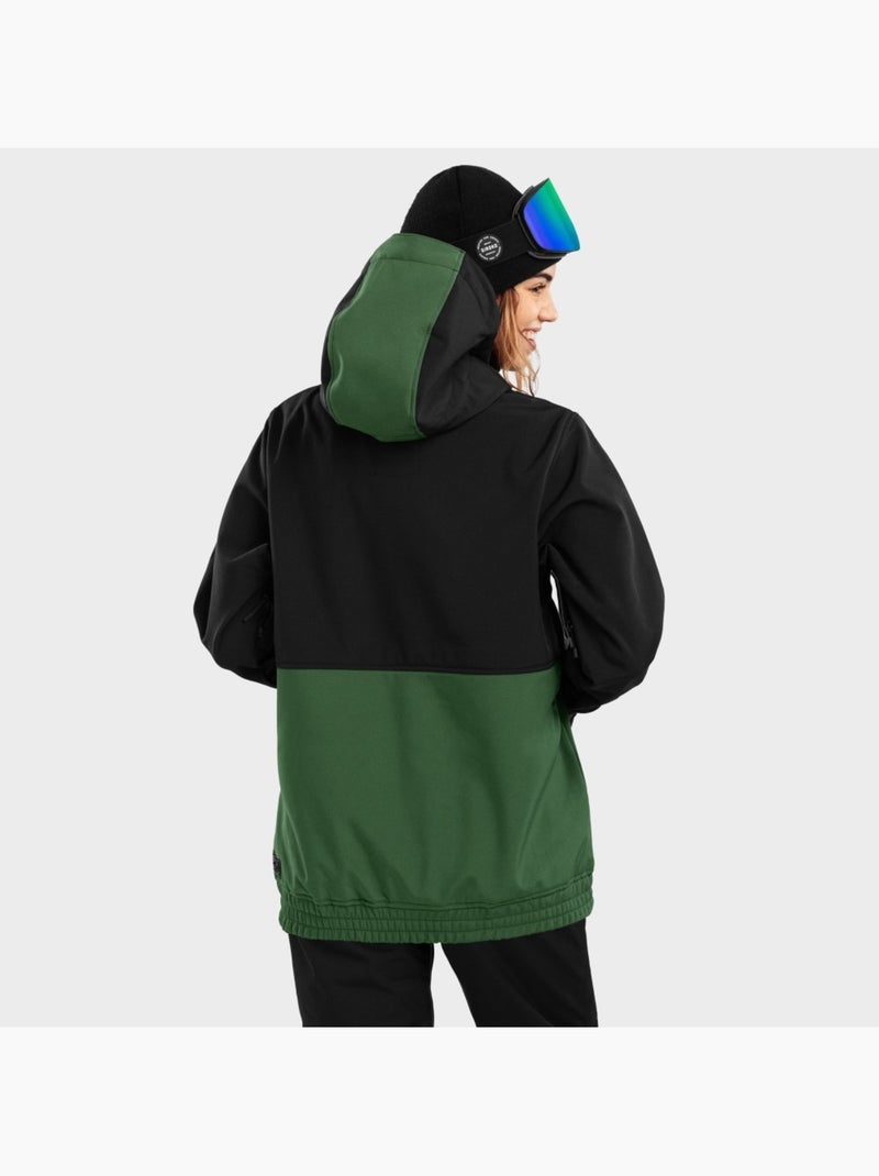 Casaco de snowboard para mulher Preto - Kiabi