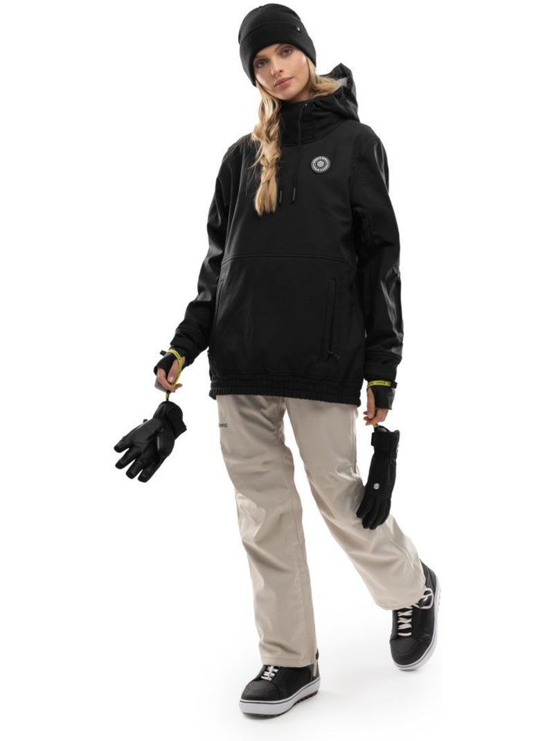 Casaco de snowboard para mulher Preto - Kiabi