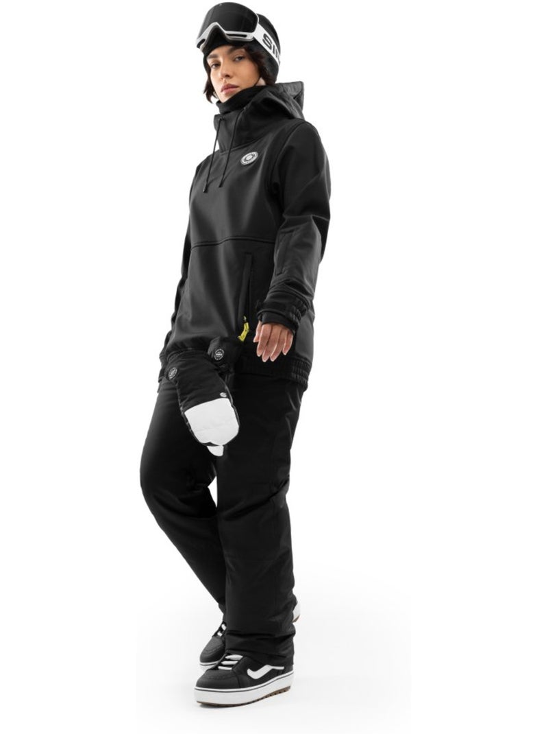 Casaco de snowboard para mulher Preto - Kiabi
