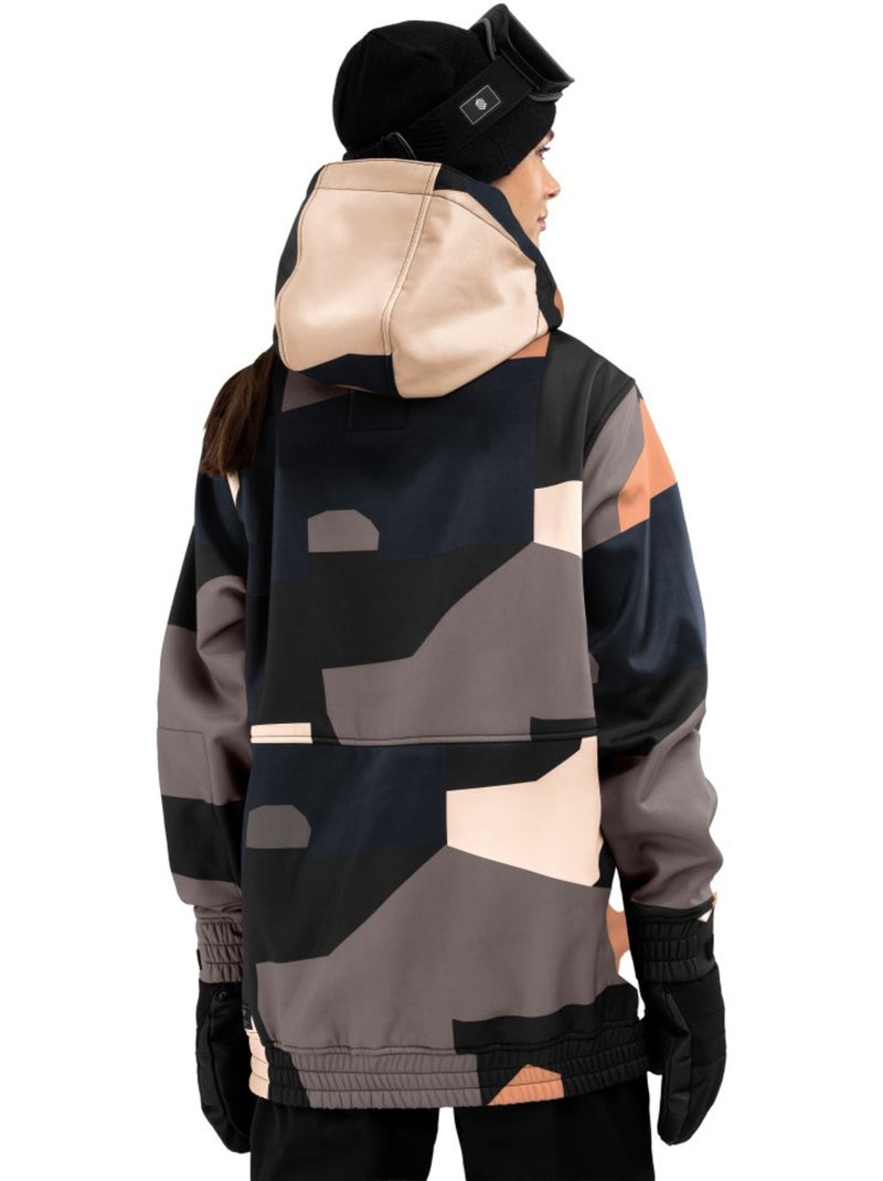 Casaco de snowboard para mulher Preto - Kiabi