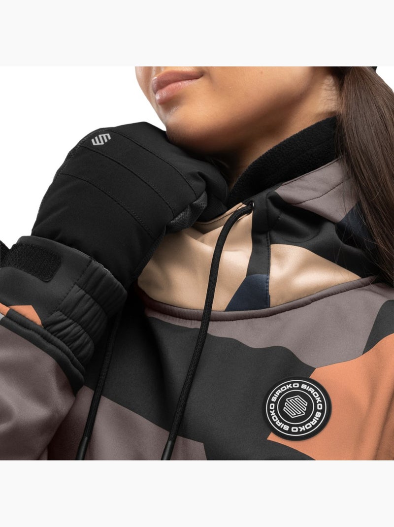 Casaco de snowboard para mulher Preto - Kiabi