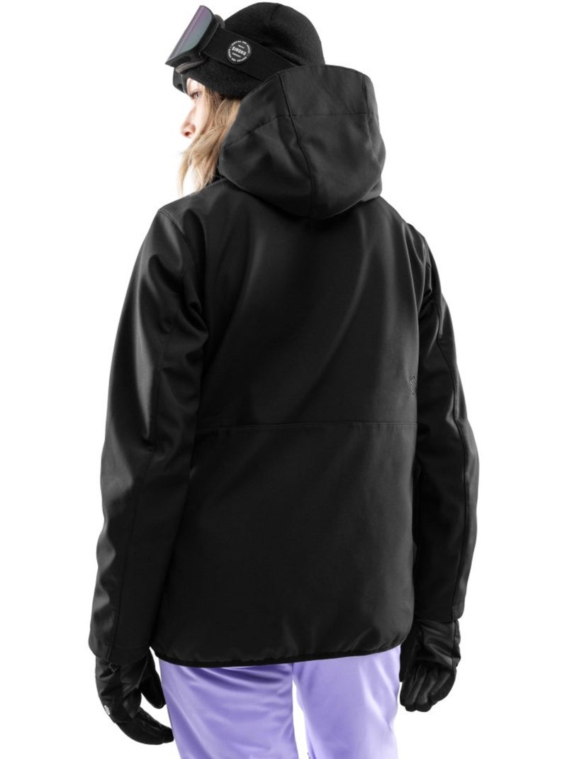 Casaco de snowboard para mulher Preto - Kiabi