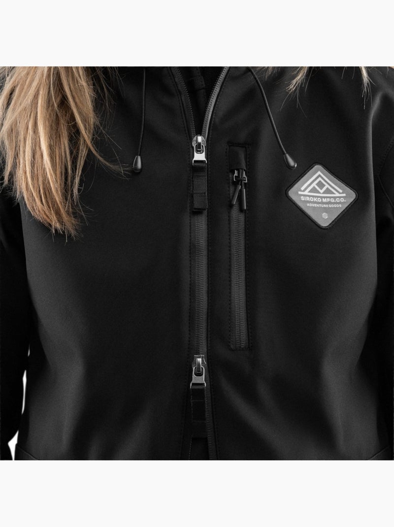 Casaco de snowboard para mulher Preto - Kiabi