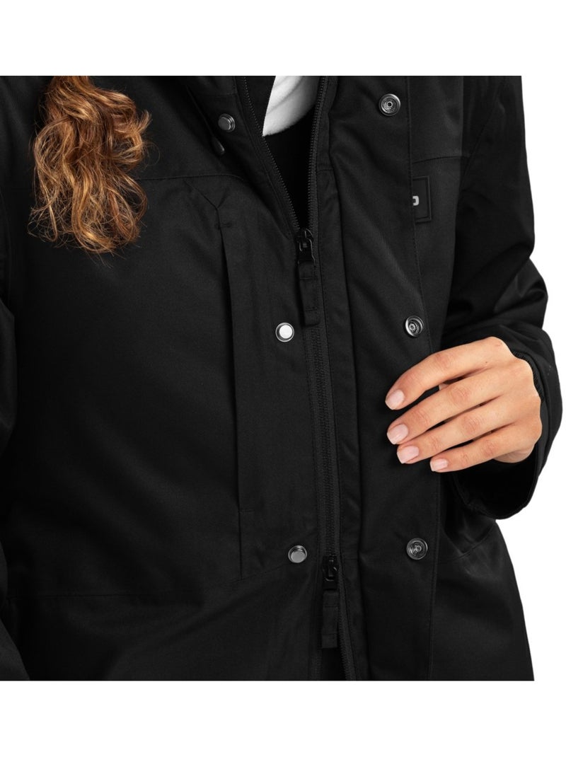 Casaco de snowboard para mulher Preto - Kiabi
