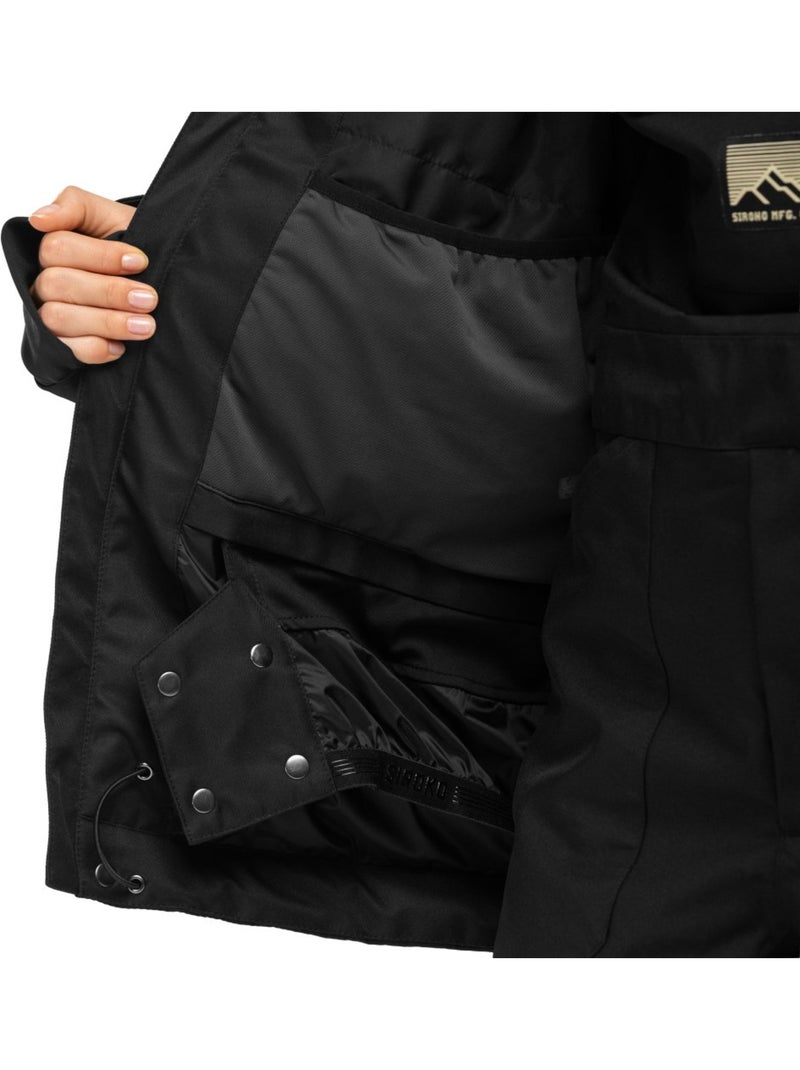Casaco de snowboard para mulher Preto - Kiabi