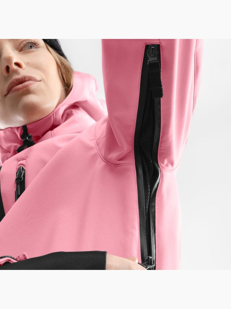 Casaco de snowboard para mulher Rosa - Kiabi