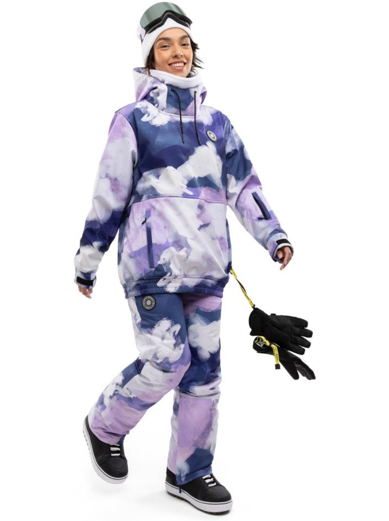 Casaco de snowboard para mulher Roxo - Kiabi