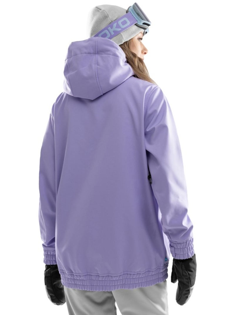 Casaco de snowboard para mulher Roxo - Kiabi