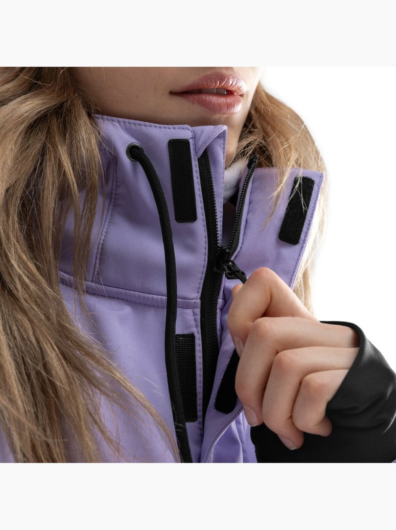 Casaco de snowboard para mulher Roxo - Kiabi