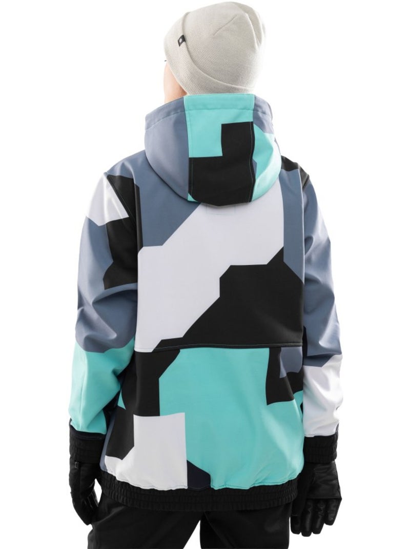 Casaco de snowboard para mulher Turquesa - Kiabi