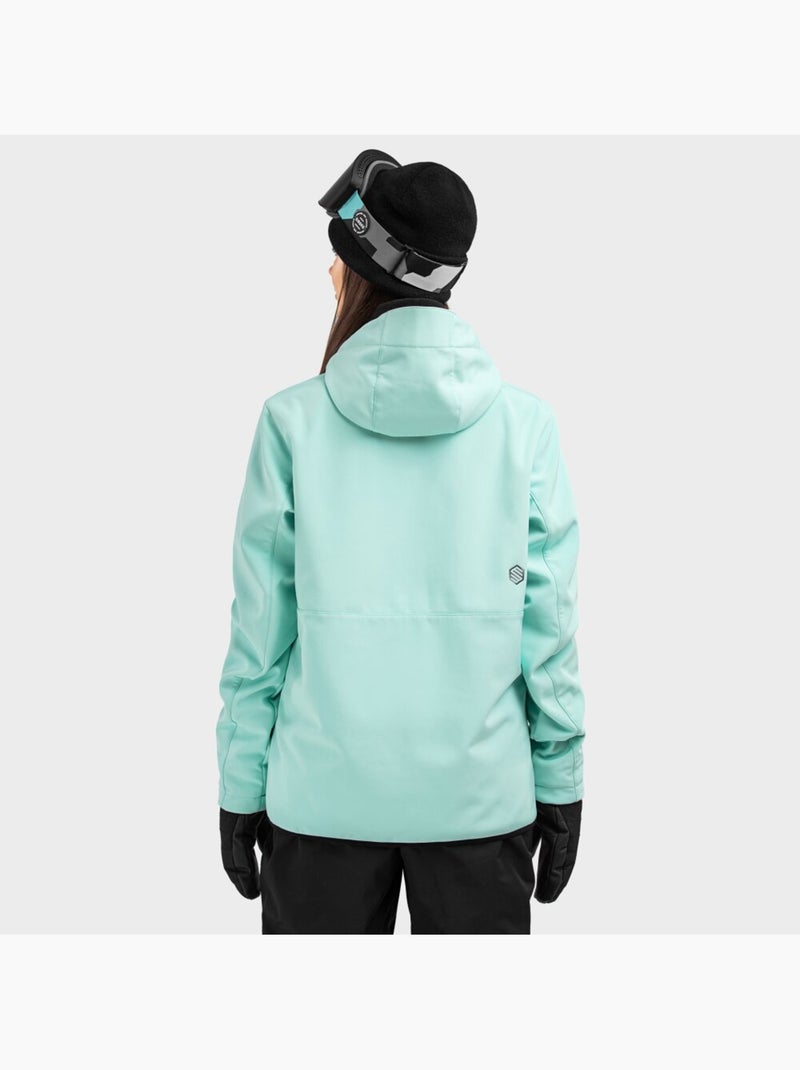 Casaco de snowboard para mulher Turquesa - Kiabi