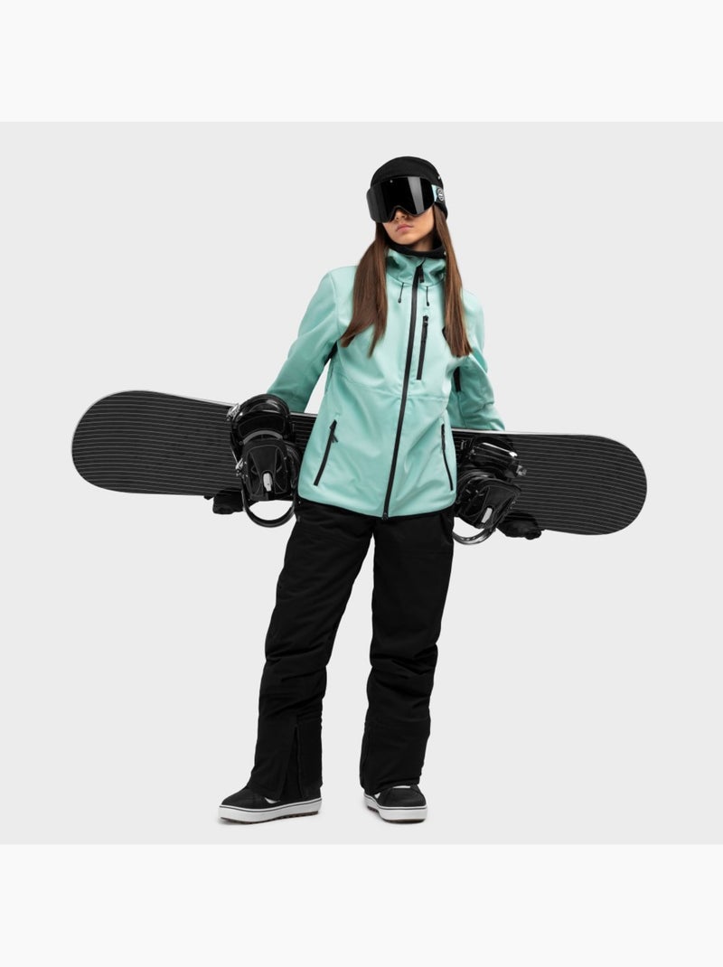 Casaco de snowboard para mulher Turquesa - Kiabi