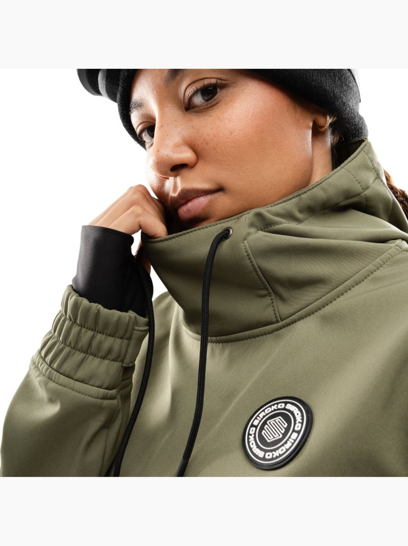 Casaco de snowboard para mulher Verde escuro - Kiabi