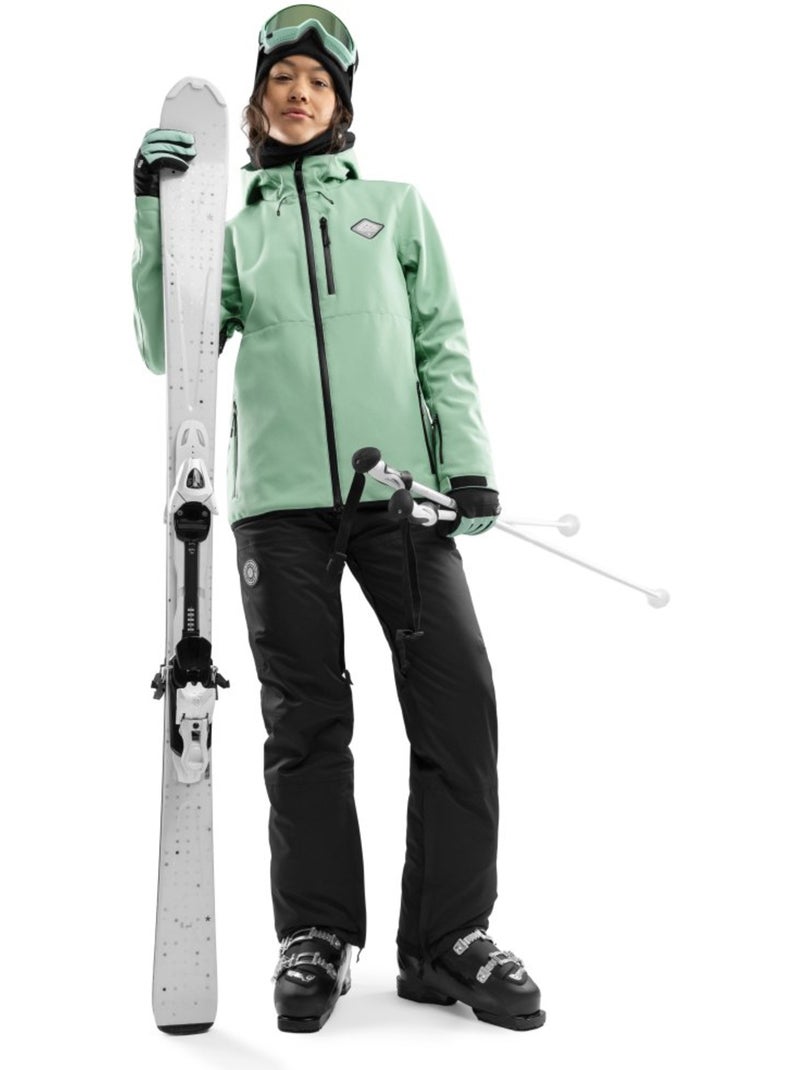 Casaco de snowboard para mulher Verde - Kiabi