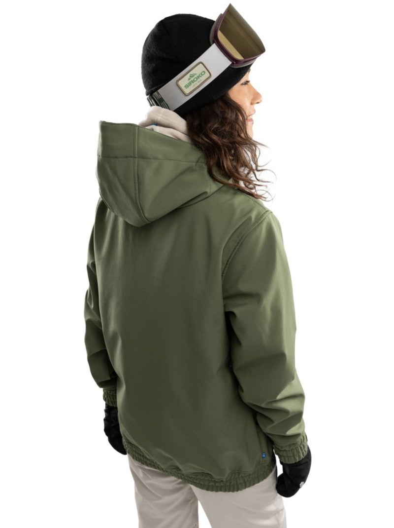 Casaco de snowboard para mulher Verde - Kiabi