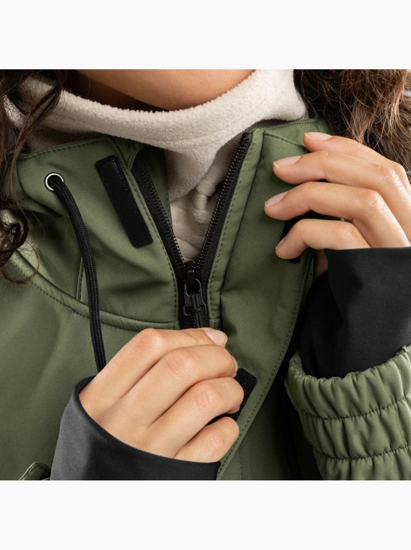 Casaco de snowboard para mulher Verde - Kiabi