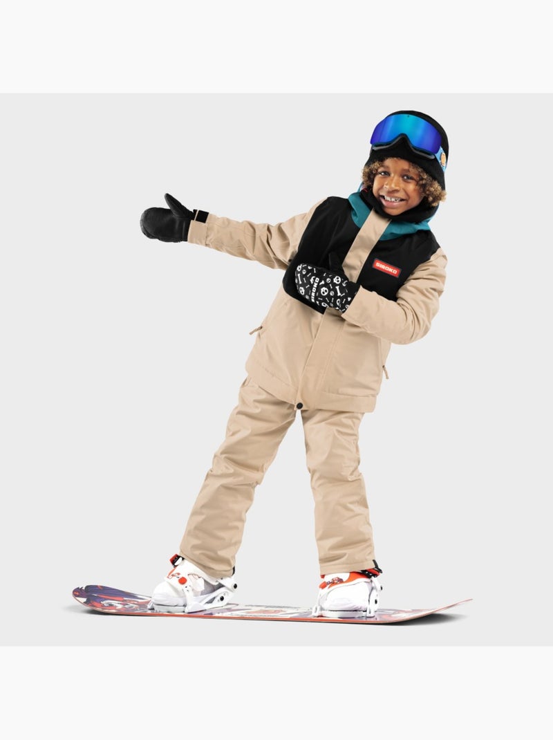 Casaco de snowboard para rapaz Preto - Kiabi