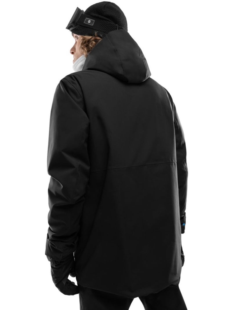 Casaco de snowboard premium para homem Preto - Kiabi