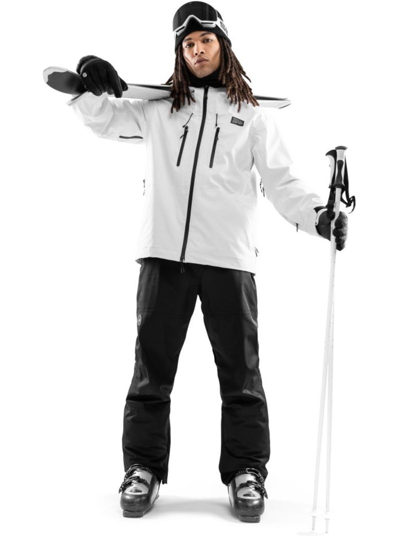 Casaco de snowboard recco® para homem Branco - Kiabi