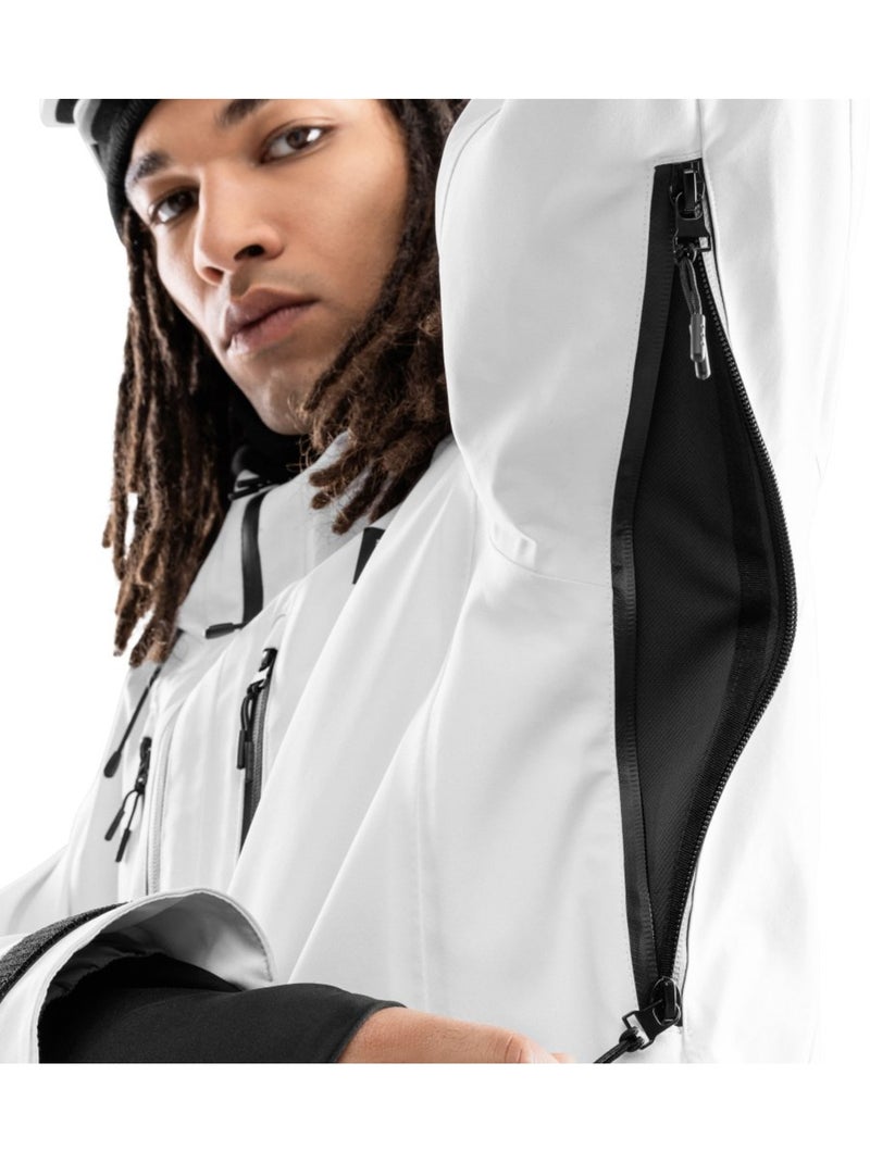 Casaco de snowboard recco® para homem Branco - Kiabi