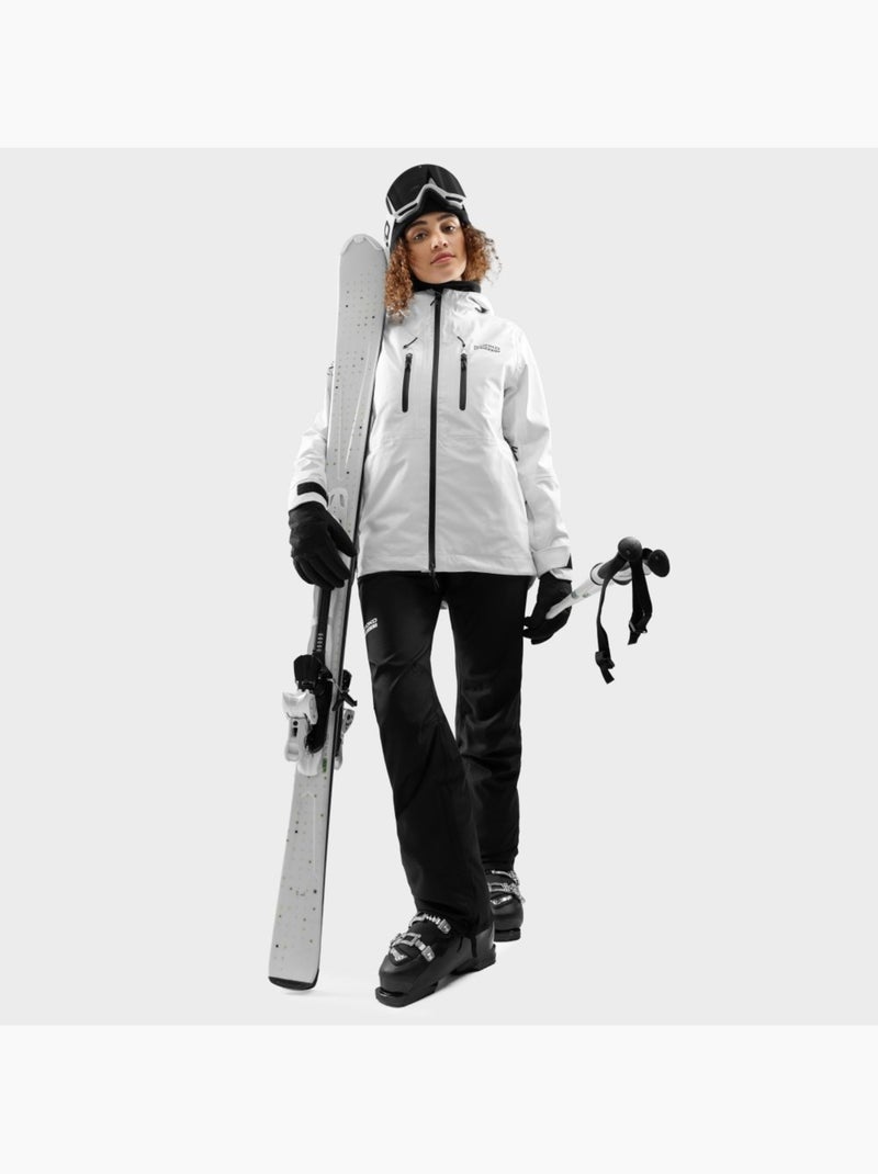 Casaco de snowboard recco® para mulher Branco - Kiabi
