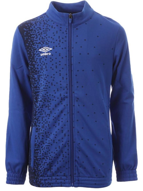 Casaco de Treino Azul Umbro Match para Criança - Kiabi Casaco de Treino Azul Umbro Match para Criança - Kiabi