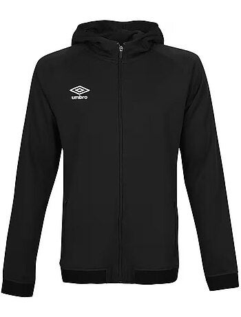Casaco de Treino com Capuz para Rapaz Umbro Slate/Preto 943850