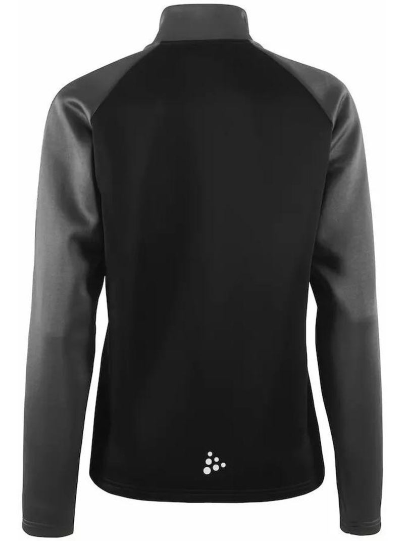 Casaco de treino craft squad meio fecho mulher preto Preto - Kiabi