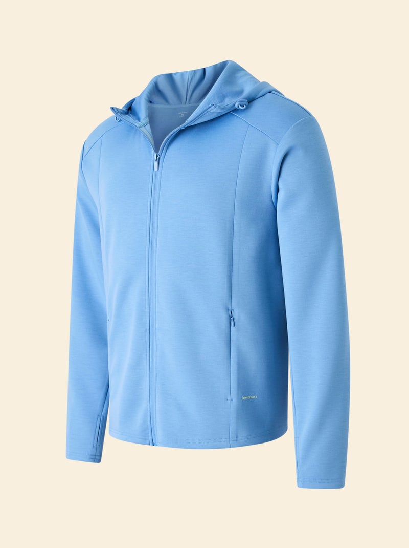 Casaco desportivo com capuz - (ekstract) Azul - Kiabi