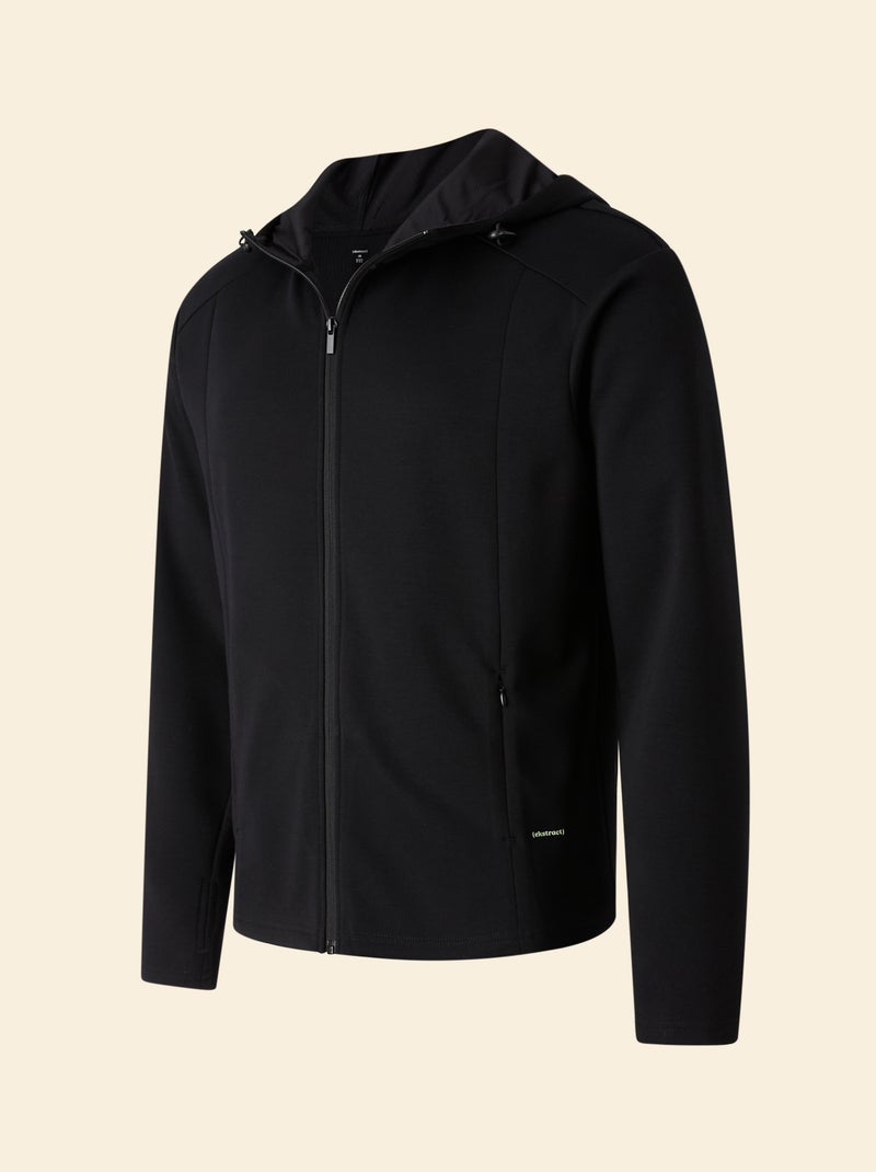 Casaco desportivo com capuz - (ekstract) Preto - Kiabi
