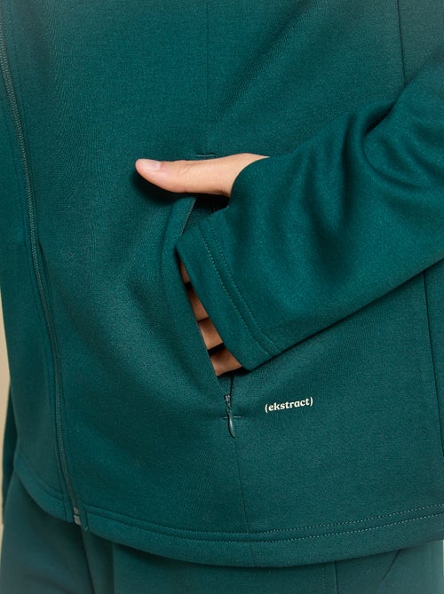 Casaco desportivo com capuz - (ekstract) - Kiabi