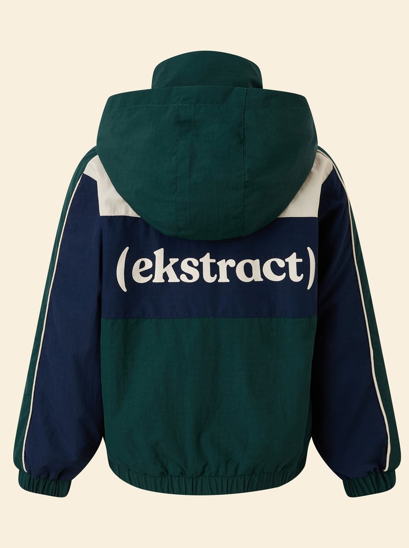 Casaco desportivo com capuz - ekstract Verde - Kiabi