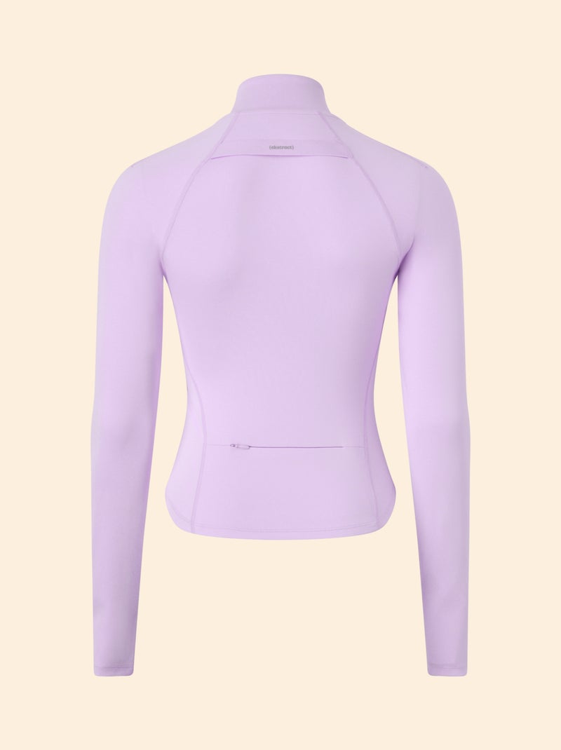 Casaco desportivo com fecho - (ekstract) Violeta - Kiabi