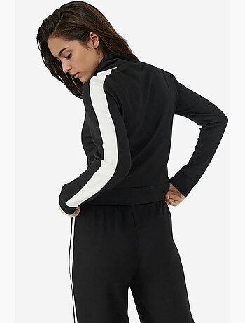 Casaco desportivo em modal soft touch com gola subida hiccup