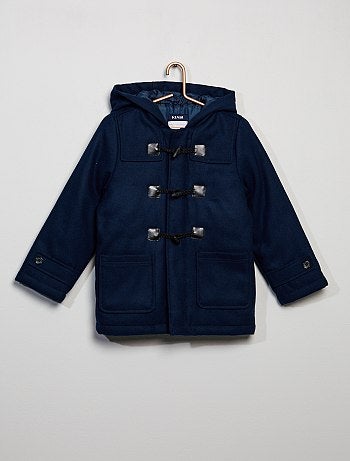 Casaco 'duffle-coat' com capuz - Kiabi